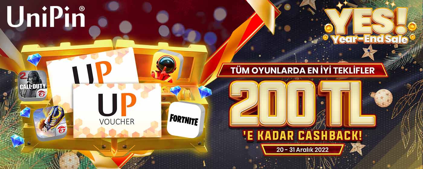 UniPin Game Voucher Year End Sale
